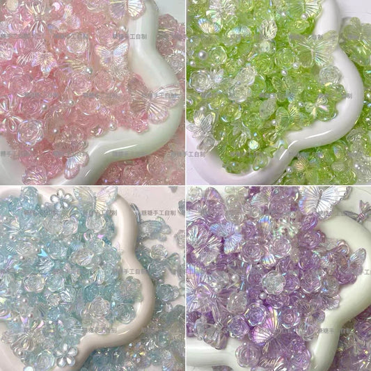 Baroque style charm set