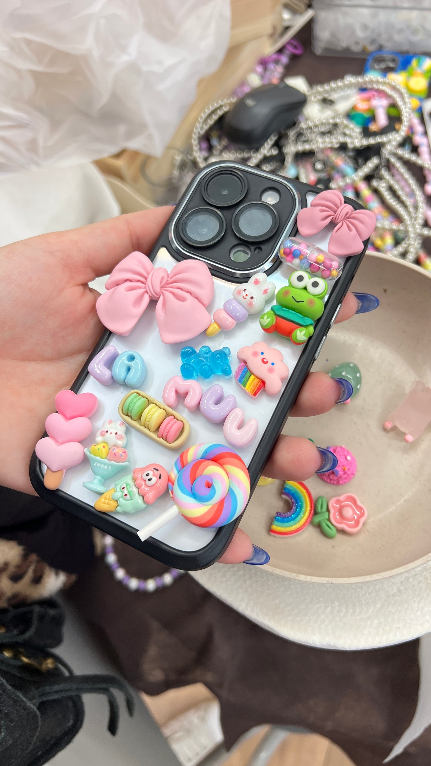Set charm Rosa