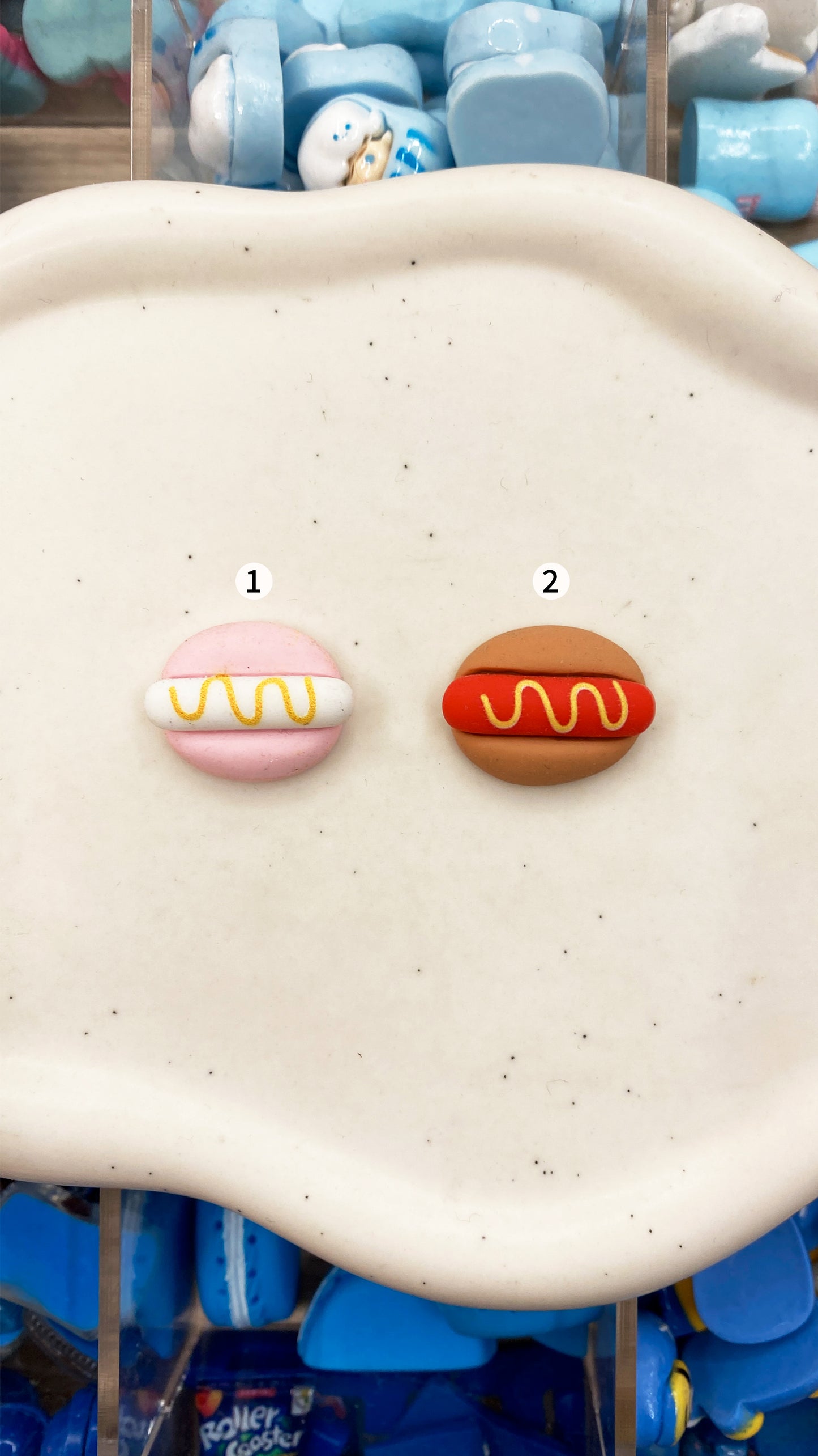 Hotdog charms