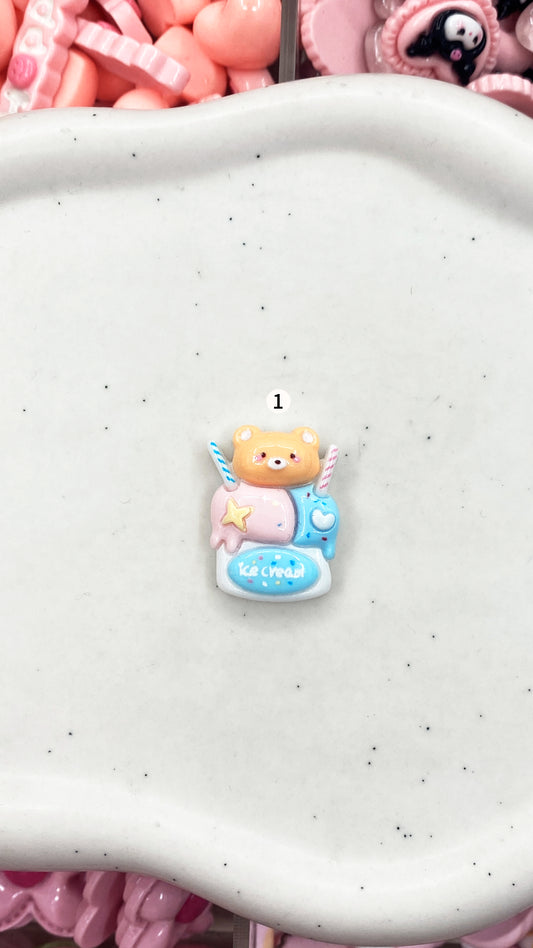 Bear charms
