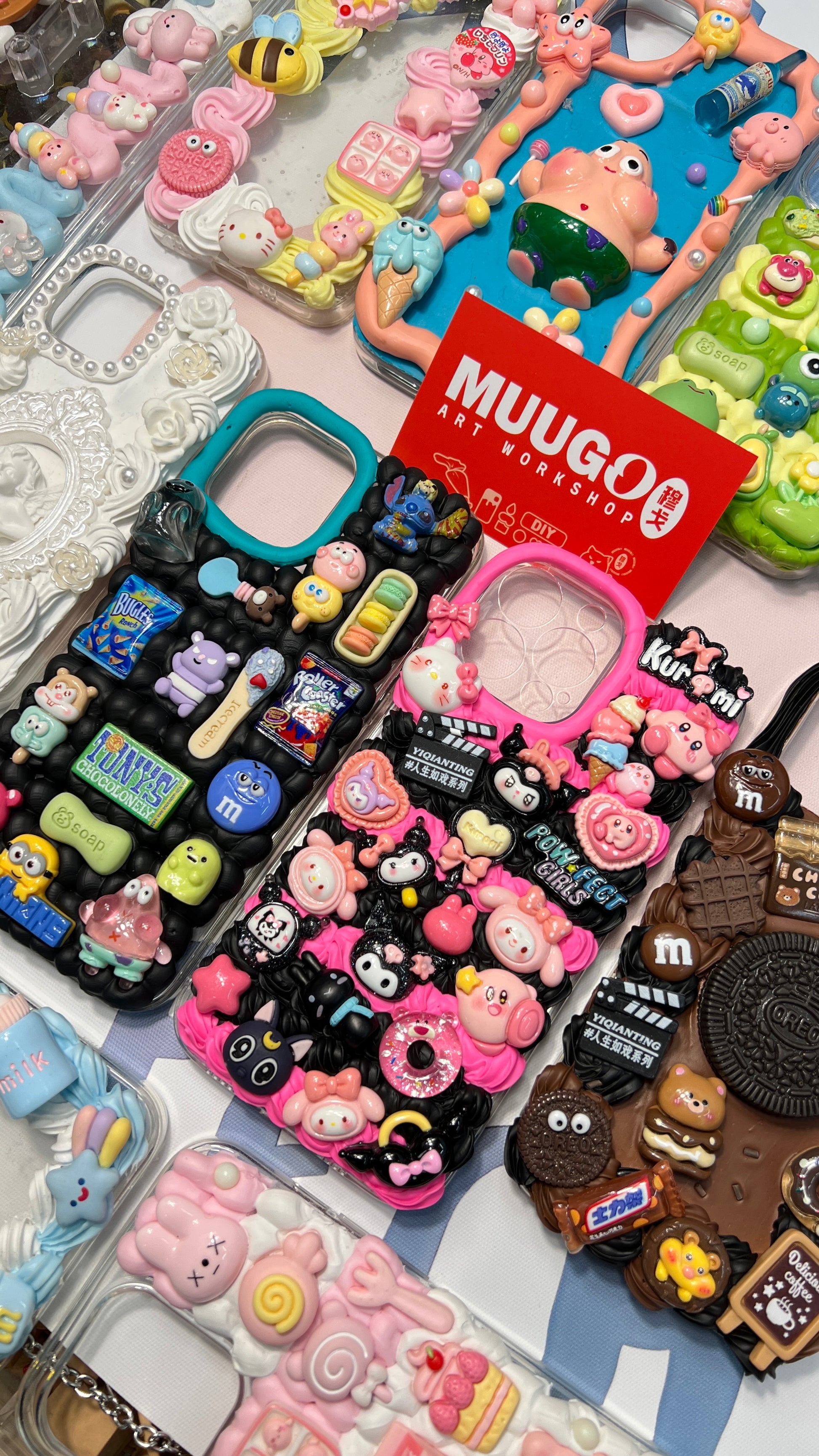 Custom phone case DIY kit (IPHONE) Muugo Custom phone case DIY kit (IPHONE) Muugo