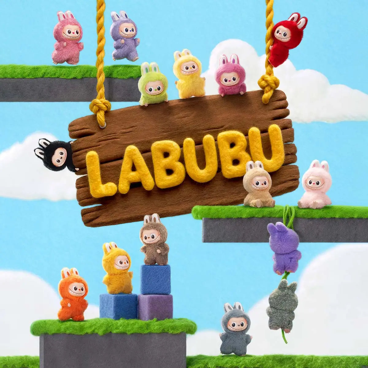 Labubu Pin for Love (N-Z) - Blind Box