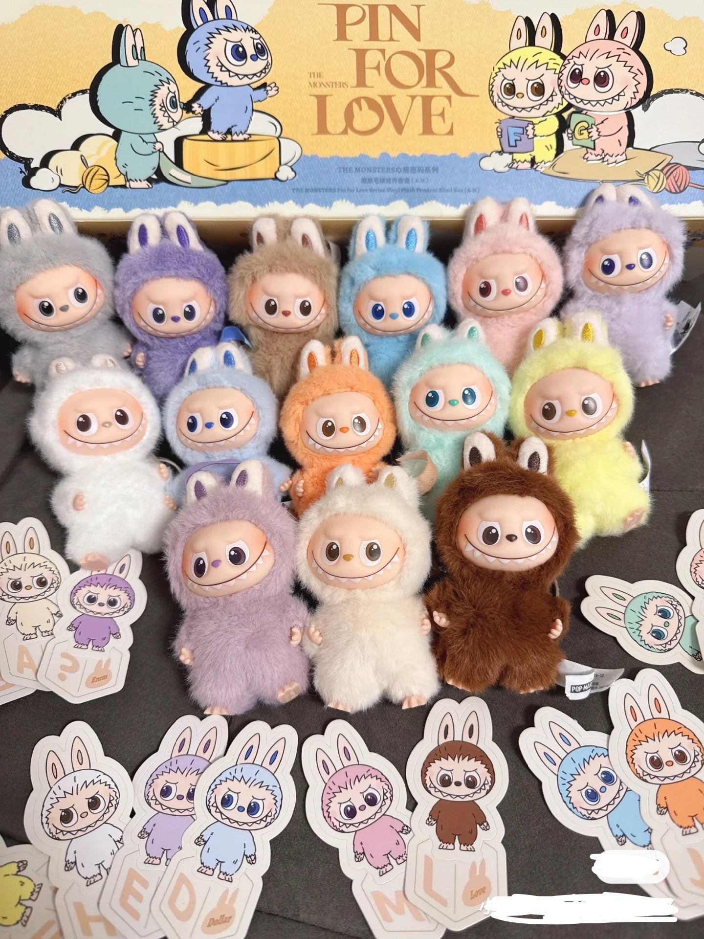 Labubu Pin for Love (A-M) - Blind Box